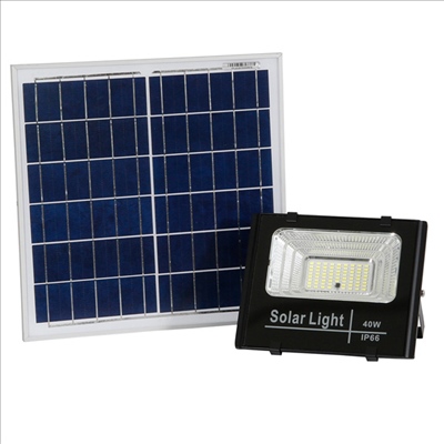 Solar LED flood light